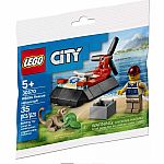 City: Wildlife Rescue Hovercraft - Polybag - Retired