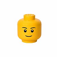 Lego Storage Head - Boy (Large)