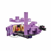 Minecraft: The Ender Dragon and End Ship.