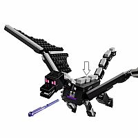 Minecraft: The Ender Dragon and End Ship.