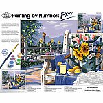 Painting By Numbers - Sunflowers and Lemons