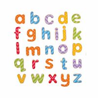 Lowercase Letters Wooden Magnets 