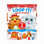 Loop It! Farm Puppets Beginner Craft Kit.