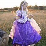 Royal Pretty Lilac Princess Dress - Size 7-8  