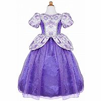 Royal Pretty Lilac Princess Dress - Size 7-8  