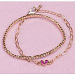 Boutique Chic Linked with Love Bracelet Set