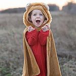 Lion Toddler Cape - Size 2-3
