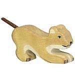 Small Lion Figure, Playing