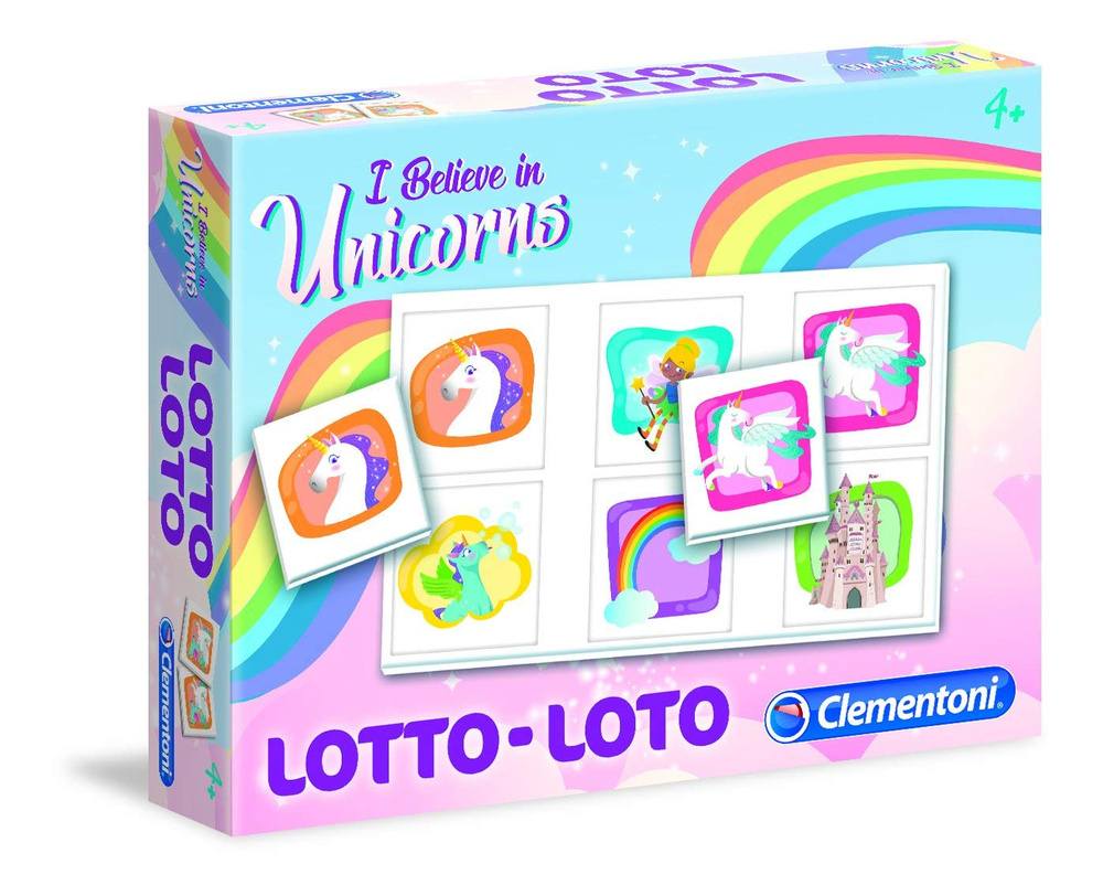 I Believe In Unicorns Lotto Loto Toy Sense