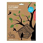 DIY BirdHouse - Log Cabin