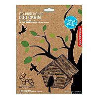 DIY BirdHouse - Log Cabin 
