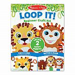 Loop It! Safari Puppets Beginner Craft Kit
