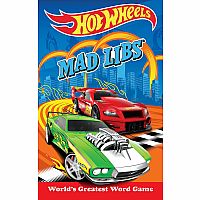 Hot Wheels Mad Libs