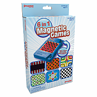 6-in-1 Magnetic Games.