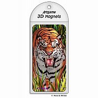Tiger Trouble  - 3D Magnet.