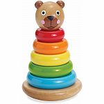 Brilliant Bear Magnetic Wooden Stacking Rings.