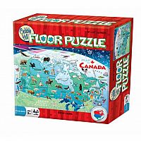 Map of Canada Floor Puzzle - Cobble Hill.