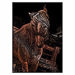 Mini Engraving Art: Copper - Mare