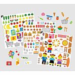 Colorforms - Market Picture Playset