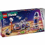 Friends: Space - Mars Space Base and Rocket.