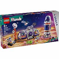 Friends: Space - Mars Space Base and Rocket.