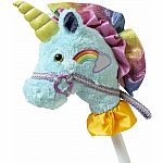 Fancy Prancer Stick Horse - Unicorn