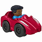 Fisher Price Little People Red Wheelies Sports Car 