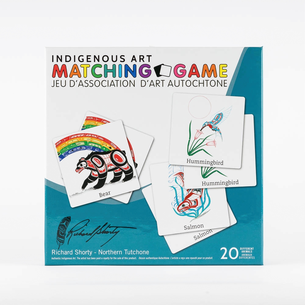 Indigenous Art Matching Game Richard Shorty. Toy Sense