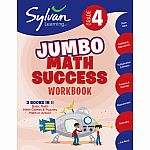 Sylvan Grade 4 Jumbo Math Success Workbook