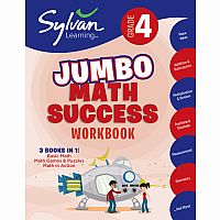 Sylvan Grade 4 Jumbo Math Success Workbook