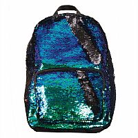 Style.Lab Magic Sequin Backpack- Mermaid and Black 