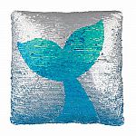 Style.Lab Magic Sequin Mermaid Tail Pillow