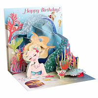 Mermaid Birthday Pop-Up Card  