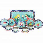 Mermaid Tea Time Tin Tea Set 