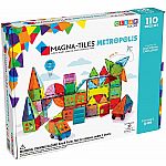 Magna-Tiles Metropolis - 110 Piece Set. 