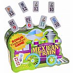 Double 12 Color Number Mexican Train Deluxe.