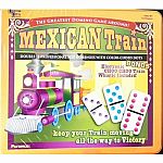 Mexican Train Dominoes Tin Set