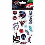 Spiderman SpiderVerse Stickers - 4 Sheets