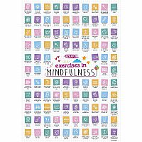 100 Exercises in Mindfulness Scratch Poster.