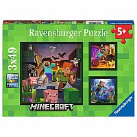 Minecraft Biomes Puzzle - Ravensburger