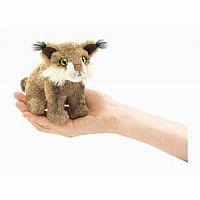 Mini Bobcat Finger Puppet