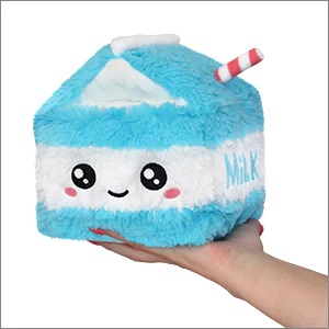 Milk Carton Mini Comfort Food Squishable Toy Sense