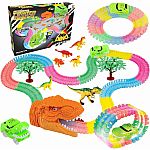 Neon Glow Twister Tracks Dino Series.