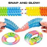 Neon Glow Twister Tracks Dino Series.