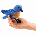 Mini Bluebird Finger Puppet