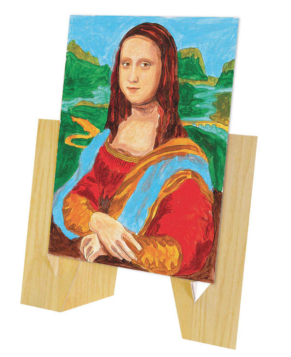 Paint By Number The Mona Lisa. Toy Sense