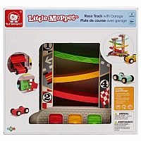 Race Track with Garage by Little Moppet