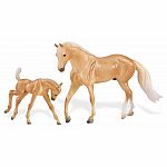 Palomino Morgan Horse and Foal 