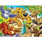 Googly Eyes Puzzle - Woodland Animals Masterpieces Puzzle