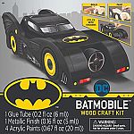 Batmobile Wood Craft Kit  - Large